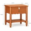 Bobbin leg nightstand dimensions